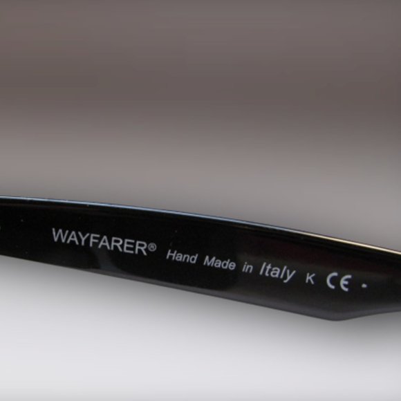 NWT RAY-BAN CLASSIC WAYFARER SUNGLASSES SUNNIES + CASE, BOX, CLEANING CLOTH - Picture 7 of 11